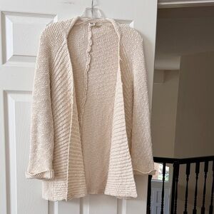 Roxy Cream Knit Cardigan